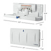 Sova Origin Horizontal Baby Changing Station 10HS0101 - Light Gray