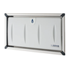 Sova Origin Horizontal Baby Changing Station with Stainless Steel Recessed Frame 10HR0011 - Light Gray / Stainless Steel