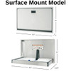 Sova Summit Stainless Steel Horizontal Baby Changing Station