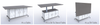 CEF LMBR-TABLE Limber Fenix Height Adjustable Tilting Table