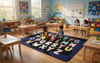 Flagship FA3432-32FS Out of This World Space Constellation ABC's - 6'W x 8'4"L