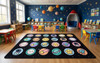 Flagship FA3433-44FS Out of This World Space Cosmic Seating - 7'6"W x 12'L