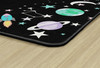 Flagship FA3558 Out of This World Space Outer Space Border Black Multi