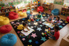 Flagship FA3557 Out of This World Space Shining Star Black Multi