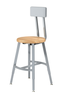 NPS Titan Butcherblock Seat Adjustable Height Stool
**Optional Backrest Sold Separately**