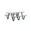 Cortech Rectangle J-Leg Anchor Table - 30x72