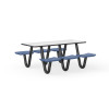 Cortech Rectangle J-Leg Anchor Table - 30x72