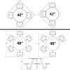 Cortech Round J-Leg Anchor Table