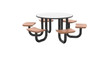 Cortech Round U-Leg Anchor Table - 48" / 6 Seats