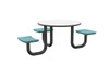 Cortech Round U-Leg Anchor Table - 42" / 3 Seats, 1 ADA Spot