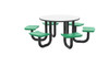 Cortech Round U-Leg Anchor Table - 48" / 6 Seats