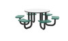 Cortech Round U-Leg Anchor Table - 48" / 6 Seats