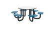 Cortech Round U-Leg Anchor Table - 48" / 6 Seats