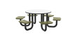 Cortech Round U-Leg Anchor Table - 48" / 6 Seats