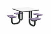 Cortech Square U-Leg Anchor Table - 42" / 4 Seats