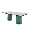 Cortech Endurance Rectangle Cylinder Base Laminate Table