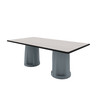 Cortech Endurance Rectangle Cylinder Base Laminate Table