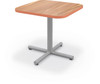 MooreCo Inklud Square Fixed Height X-Base Table - 29"H