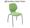 Smith System Numbers Stack Chair