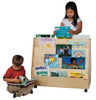 Mobile Double Sided Book Display - Wood Designs WD34200 Mobile Double Sided Book Display - Wood Designs WD34200