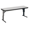 Training Table with Cantilever Panel T Leg and Particleboard Core - Midwest