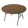 Particleboard Core Round Folding Table Midwest R60F