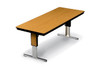 Plywood Board Conference Table Adjustable Height Midwest TLA306EF