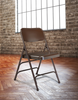 Deluxe All Steel Triple Brace Folding Chair (4 Pack) - NPS 300 **Individual Chair**