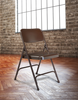 Premium All-Steel Double Brace Folding Chair (4 Pack) - NPS 203