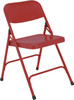 National Public Seating 200 Steel Folding Chair 17.5 Seat Height Set of 4