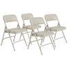 Premium Vinyl Double Hinge Folding Chair (4 Pack) - NPS 1202