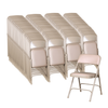 Premium Vinyl Double Hinge Folding Chair (4 Pack) - NPS 1200
**Sold In Packs of 4 Only**