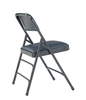 Deluxe Vinyl Triple Brace Folding Chair (4 Pack) - NPS 1300 **Individual Chair - Dark Midnight Blue Vinyl/Char-Blue Frame** Deluxe Vinyl Triple Brace Folding Chair (4 Pack) - NPS 1300 **Individual Chair - Dark Midnight Blue Vinyl/Char-Blue Frame**