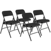 Premium Fabric Double Hinge Folding Chair (4 Pack) - NPS 2200
