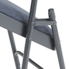 Deluxe Fabric Double Hinge Folding Chair (4 Pack) - NPS 2204