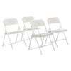 Premium Lightweight Plastic Folding Chair (4 Pack) - NPS 821