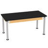 Diversified Uplift! ChemGuard Table with Wood Apron - P8142