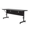Rectangular Adjustable Height Flip Top Nesting Table with Deluxe High Pressure Laminate Top - Correll FT Series