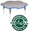 Flower Adjustable High Pressure Laminate Activity Table - Correll A60-FLR