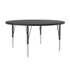 Round Adjustable High Pressure Laminate Activity Table - Correll A-RND