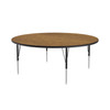 Round Adjustable High Pressure Laminate Activity Table - Correll