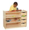 Wood Designs WD14475 Storage Center with Drawers