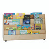 X-Wide Mobile Double Sided Book Display - Wood Designs WD34248 X-Wide Mobile Double Sided Book Display - Wood Designs WD34248