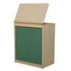 Big Book Storage / Display with Chalkboard - Wood Designs WD34100