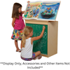 Big Book Storage / Display with Chalkboard - Wood Designs WD34100 **Books Not Included**