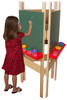 Wood Designs WD18600 Three Way Easel with Chalkboard