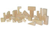 Toddler Blocks - 12 Shapes, 36 Pieces - Wood Designs WD60100