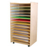 Wood Designs WD33500 Puzzles Paper and Games Rack