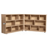 Wood Designs WD13720 Maple Folding Storage 36 inch Height