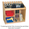 Mobile Listening & Storage Center - Wood Designs WD18150